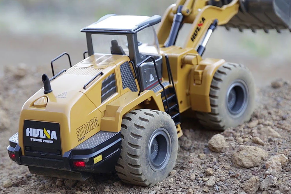 Huina Bulldozer RC Métal 2.4ghz V2 RTR CY1583 - Image 8