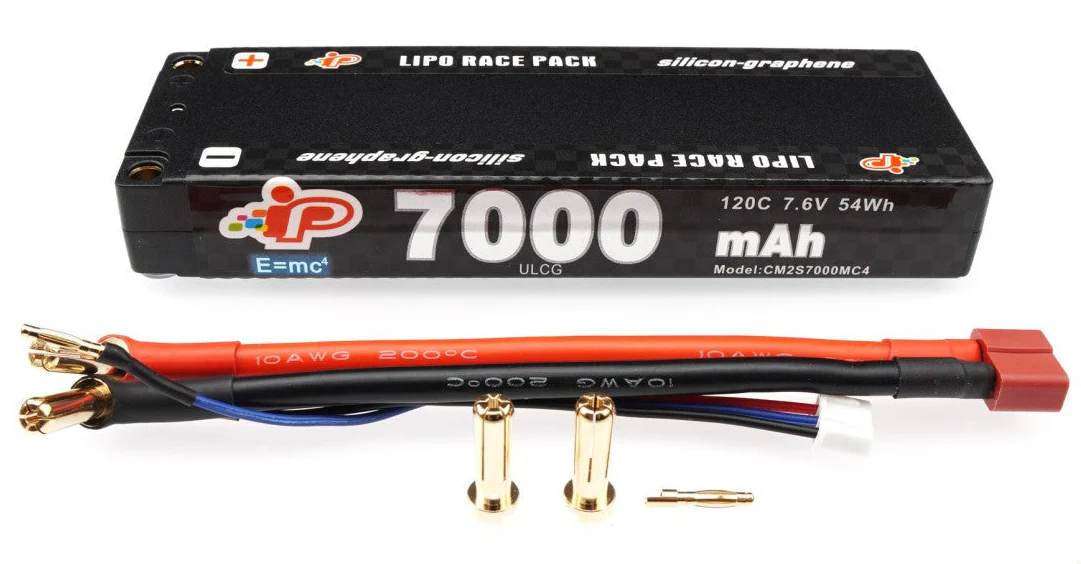 Intellect Accu lipo Graphene MC4 HV 7.6v 7000mah 120C IP-CM2S7000MC4 - Image 2