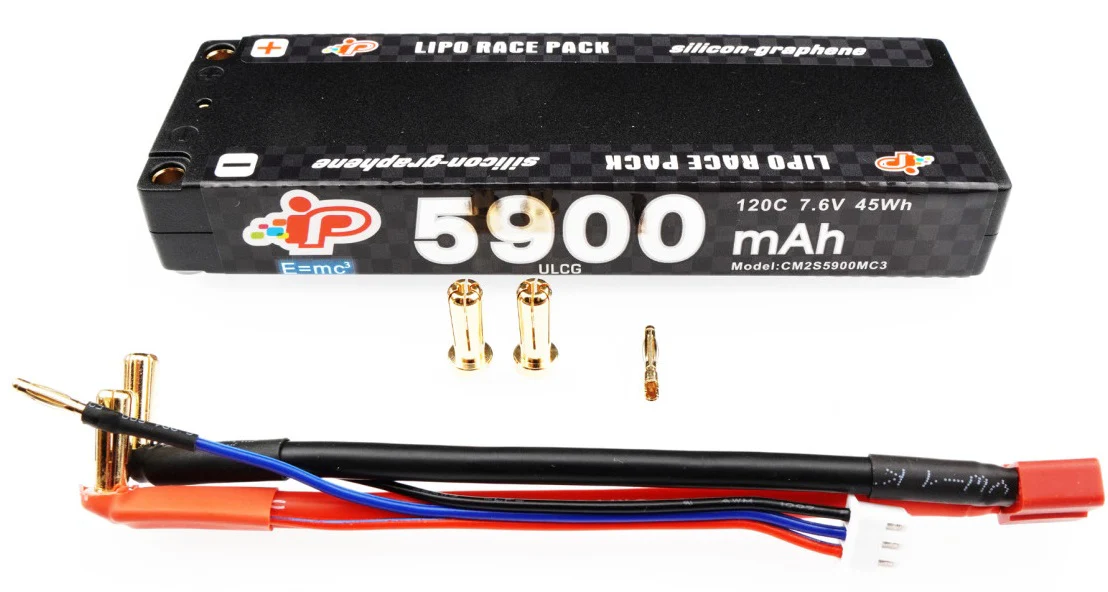 Intellect Accu lipo ULCG Graphene MC3 HV 7.6v 5900mah 120C IP-CM2S5900MC3 - Image 2