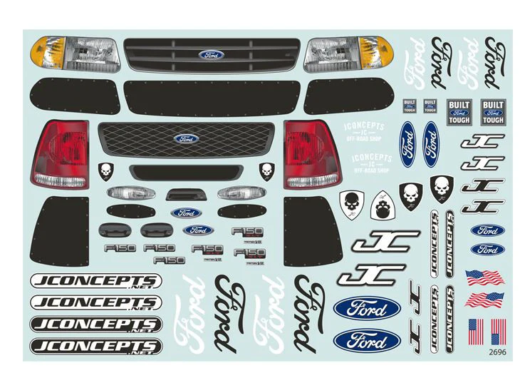 JConcepts Carrosserie Ford F-150 MT 1997 0304 - Image 3