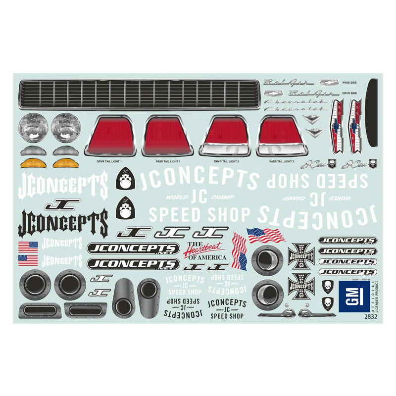 JConcepts Carrosserie SCT Chevy Bel Air Drag Eliminator 0365 - Image 5