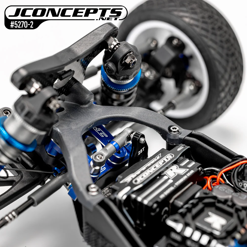 Jconcepts Palonnier Alu Noir Offset 0 RC10 B7/B7D 5270-2 - Image 3