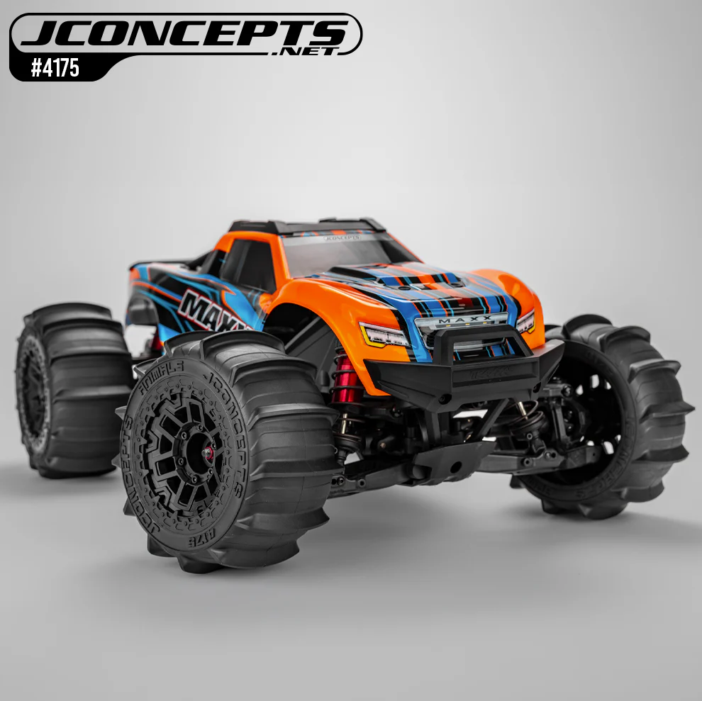 JConcepts Pneus Animal + Jantes Noir (x2) Maxx et Kraton 4S 4175-39812 - Image 3