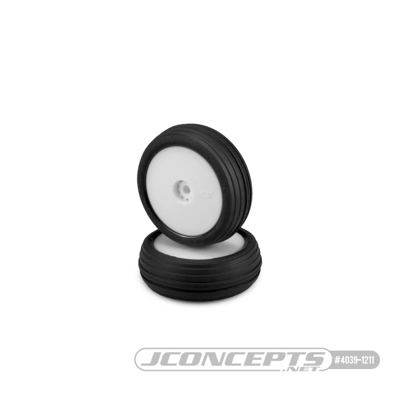Jconcepts Pneus Hawk + Jantes Avant Blanche Losi Mini-B 2.0 4039-1211