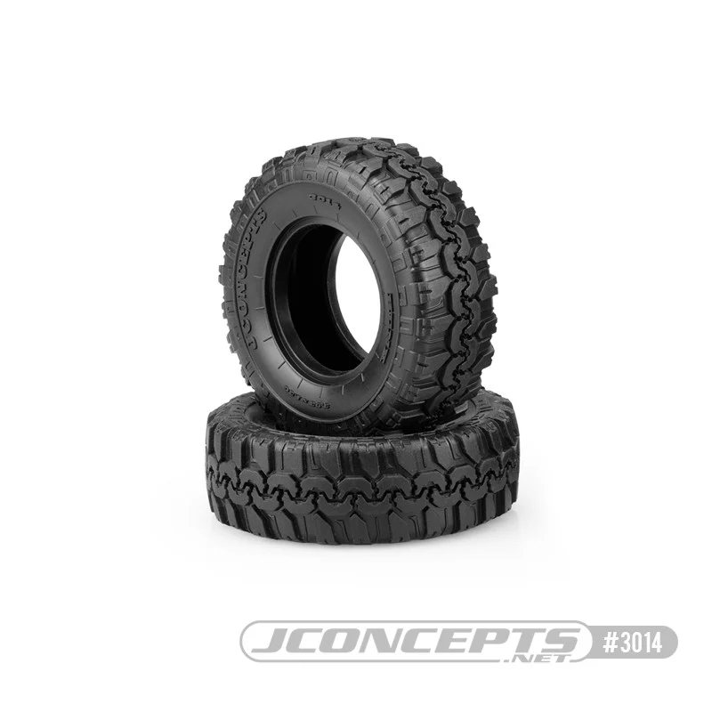 JConcepts Pneus Hunk 1.9" Green Scaler avec Insert (x2) 3014-02 - Image 3