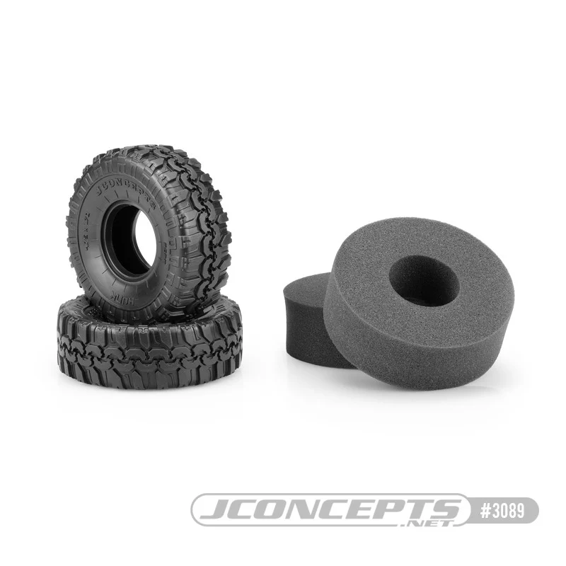 JConcepts Pneus Hunk 1.9" Performance Scaler (x2) 3089-02 - Image 2