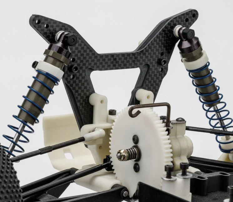 JConcepts Support amortisseurs arrière carbone RC10GT 2420 - Image 2