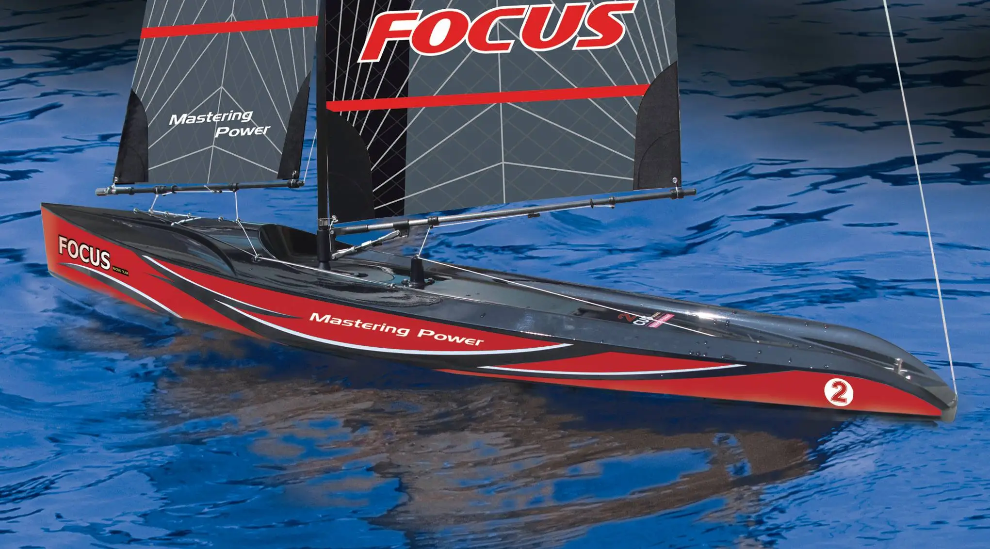 Joysway Voilier Focus III 995mm RTR JW8812V3 - Image 4