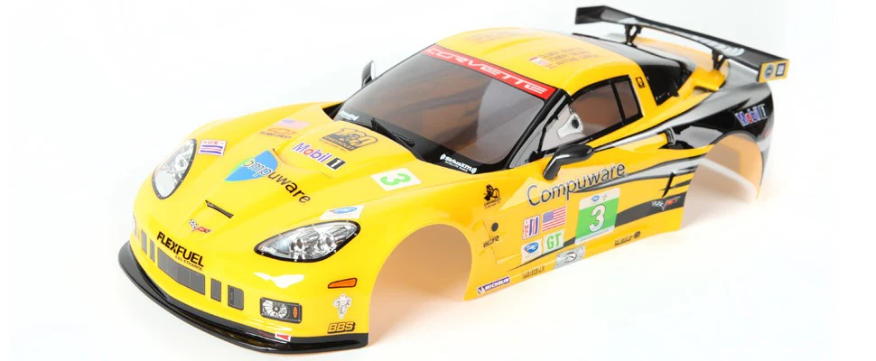 Killer Body Carrosserie Corvette GT2 190mm RTU Peinte KB48012