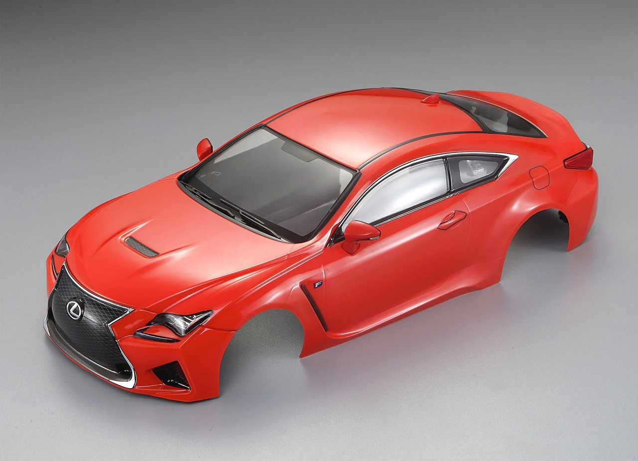 Killer Body Carrosserie Lexus RC F 195mm Orange Métal RTU KB48649