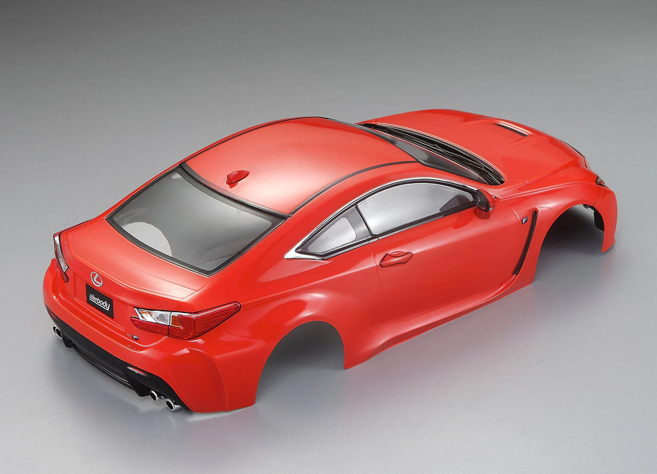 Killer Body Carrosserie Lexus RC F 195mm Orange Métal RTU KB48649 - Image 2