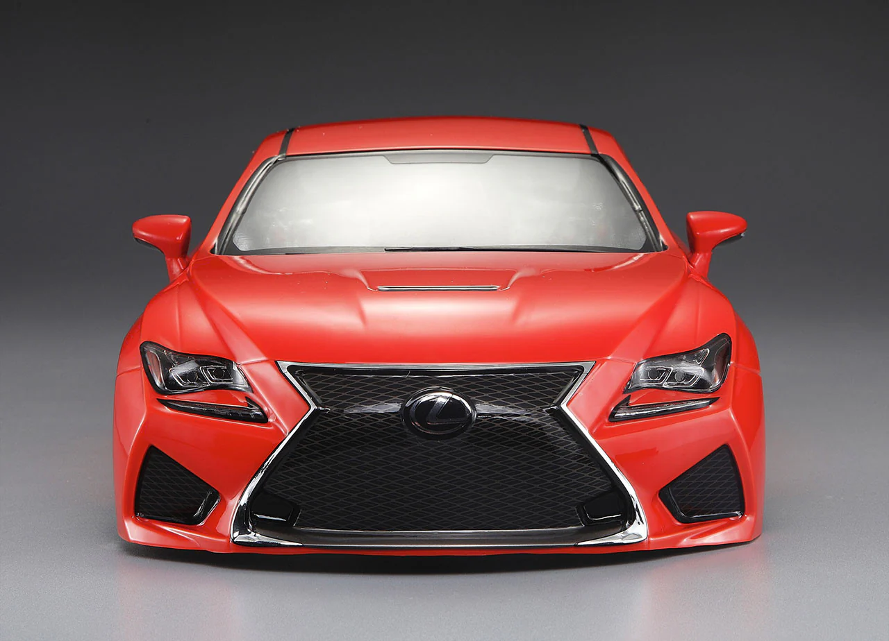 Killer Body Carrosserie Lexus RC F 195mm Orange Métal RTU KB48649 - Image 3