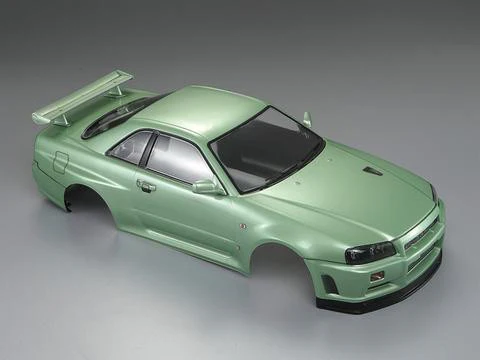 Killer Body Carrosserie Nissan Skyline R34 Green RTU KB48646 - Image 3