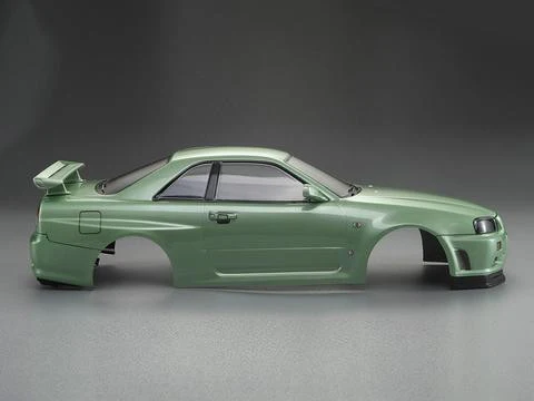 Killer Body Carrosserie Nissan Skyline R34 Green RTU KB48646 - Image 7