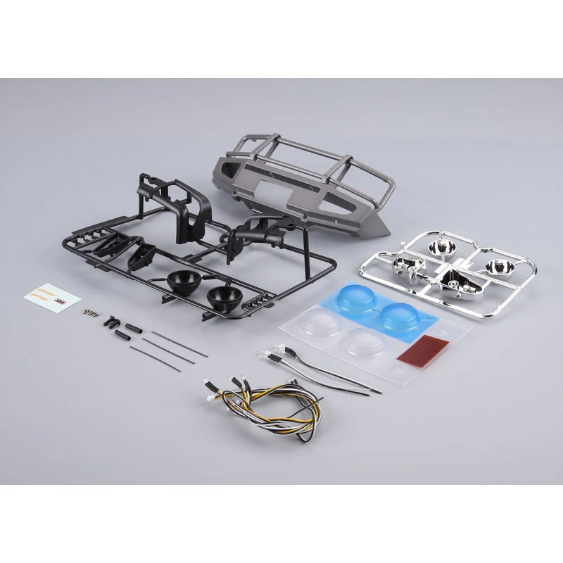 Killer Body Pare-choc alu gris argent + LED pour LC70 KB48717