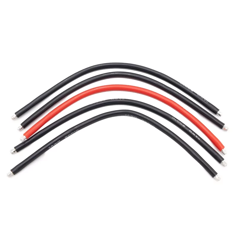 Konect Cables silicone 11 AWG 180mm (x5) KN-130204