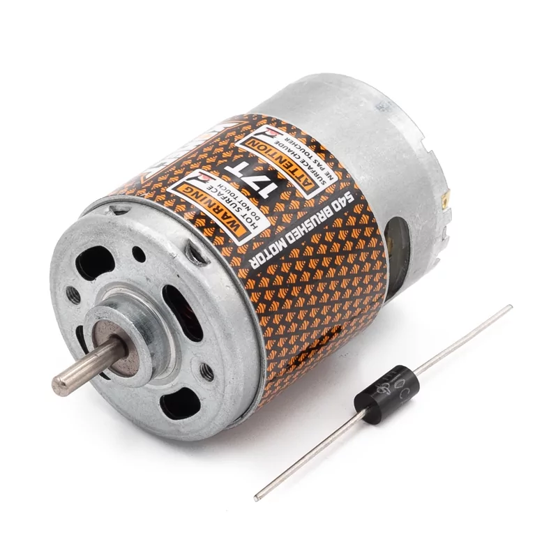 Konect Moteur charbons 17T type 540 KN-M540-17T