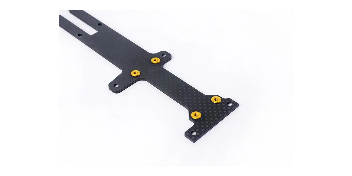 Koswork Platine Radio et ESC carbone 2mm (2Pcs) Optima Mid KOS04321 - Image 2