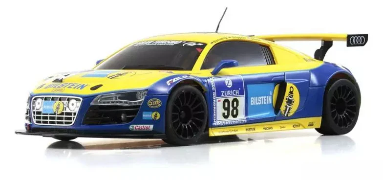 Kyosho Mini-Z RWD MR04 Audi R8 LMS Phoenix Racing NBR + KT531P RTR 32371BT - Image 2