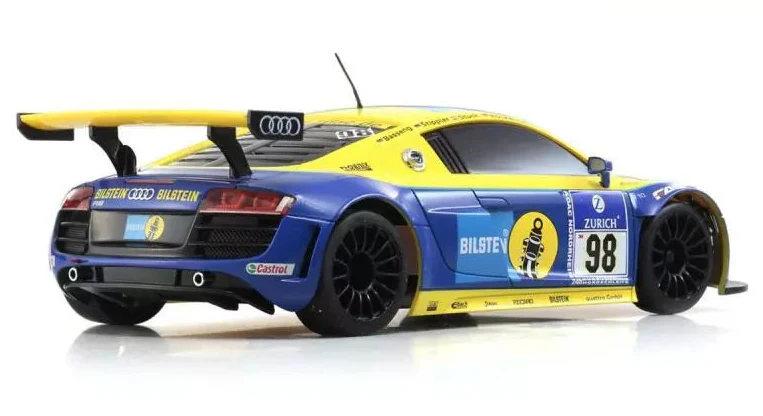 Kyosho Mini-Z RWD MR04 Audi R8 LMS Phoenix Racing NBR + KT531P RTR 32371BT - Image 3