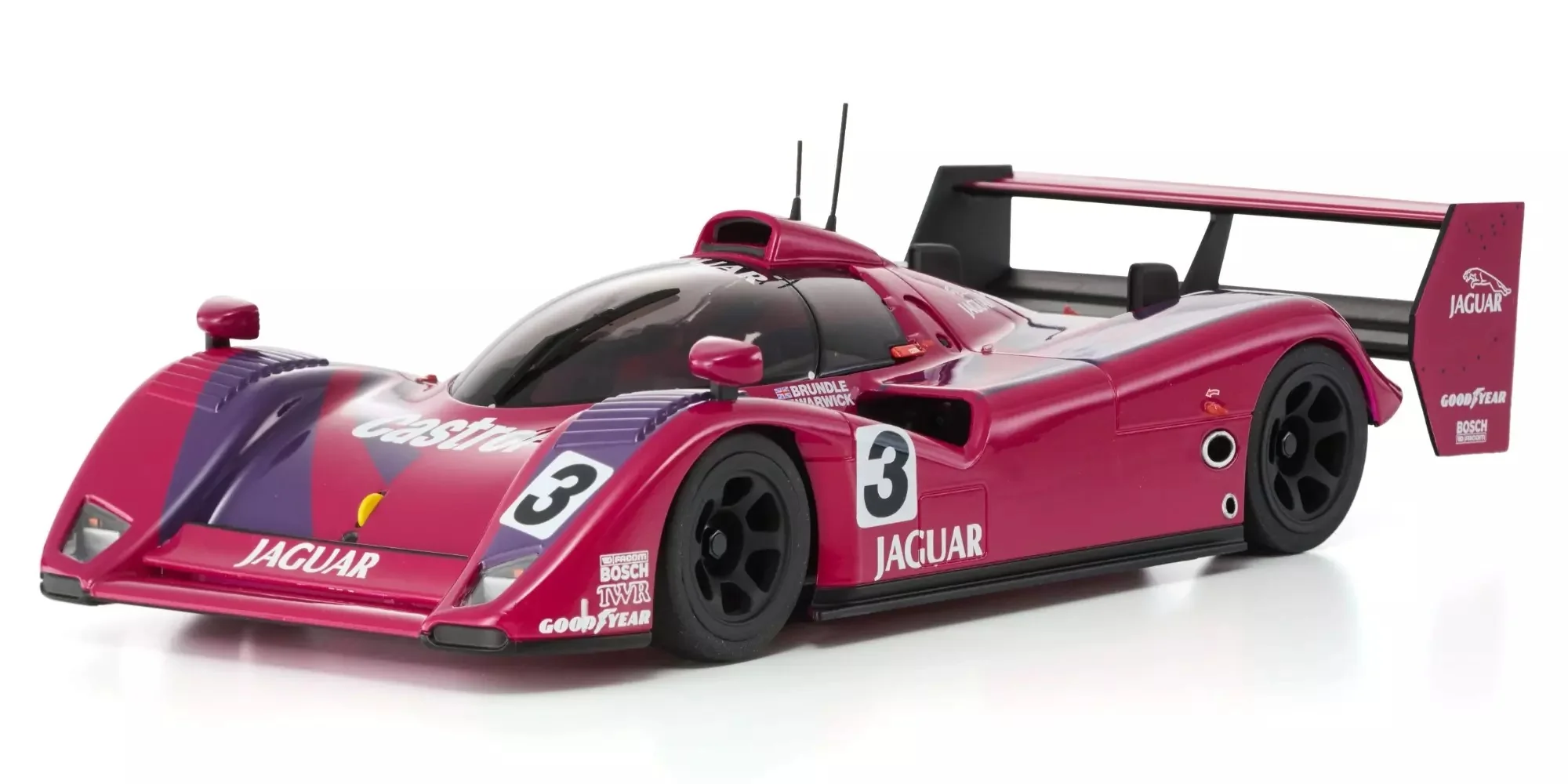 Kyosho Mini-Z RWD MR04 Jaguar XJR-14 LM 1991 No.3 + KT531P RTR 32369MO - Image 4