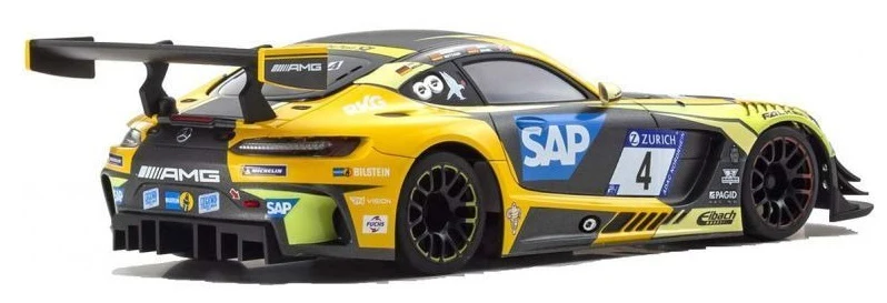 Kyosho AutoScale Mini-Z Mercedes AMG GT3 (W-MM) MZP254YBK - Image 2