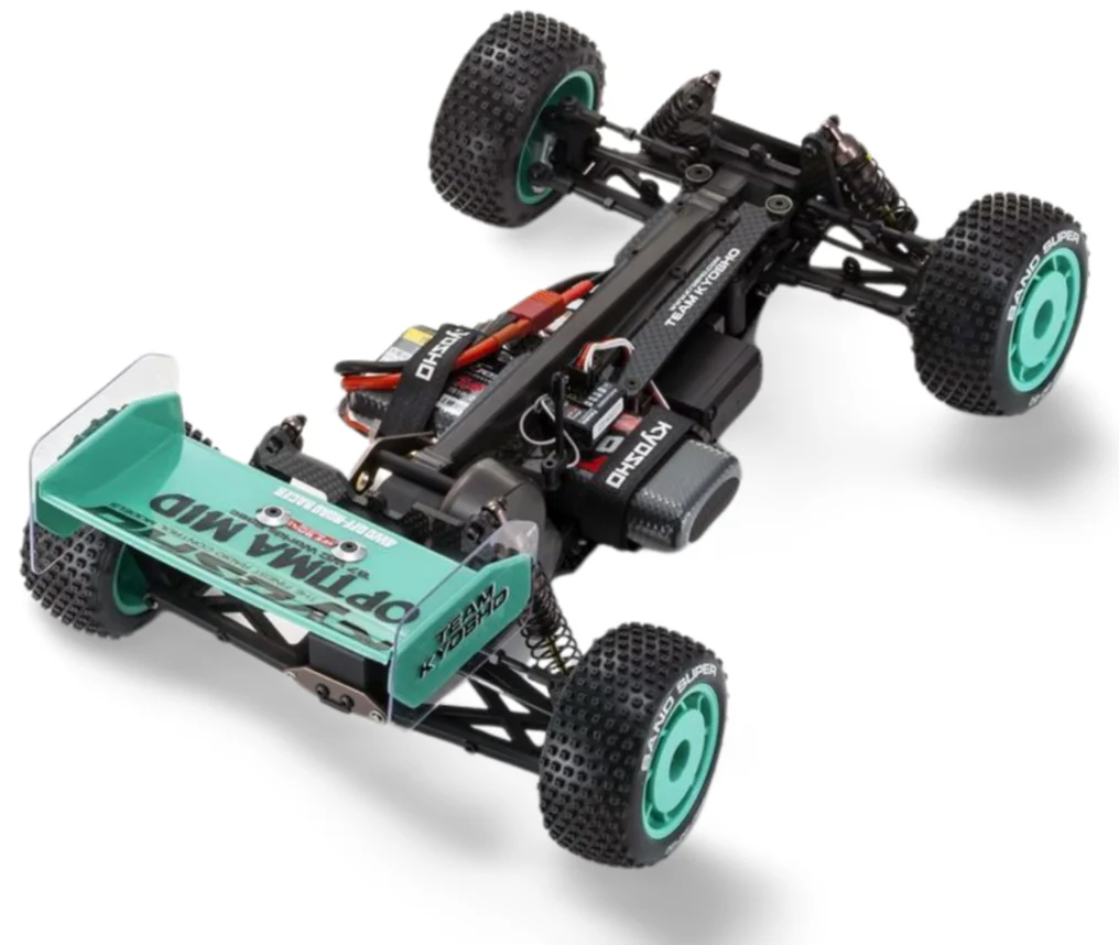 Kyosho Buggy Optima Mid 87' WC Spec 60th Anniversary Edition Limited 4wd KIT 30643 - Image 5