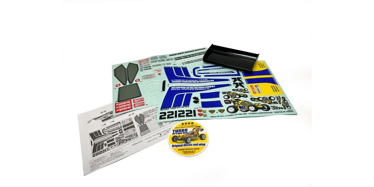 Kyosho Buggy Optima Mid Koswork Edition 4wd KIT 30622KE - Image 11