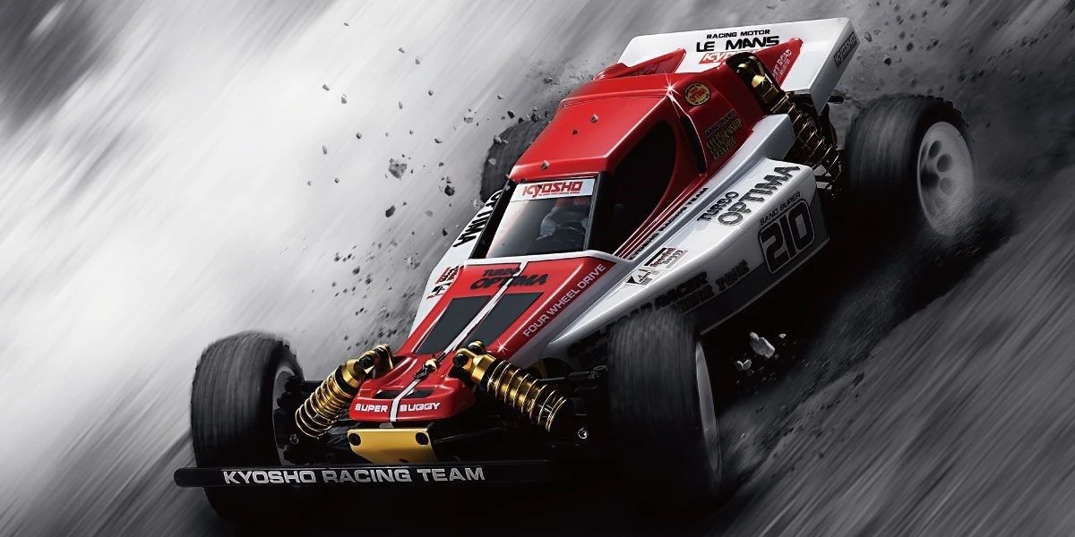 Kyosho Buggy Turbo Optima Legendary Series 4wd KIT 30619 - Image 11