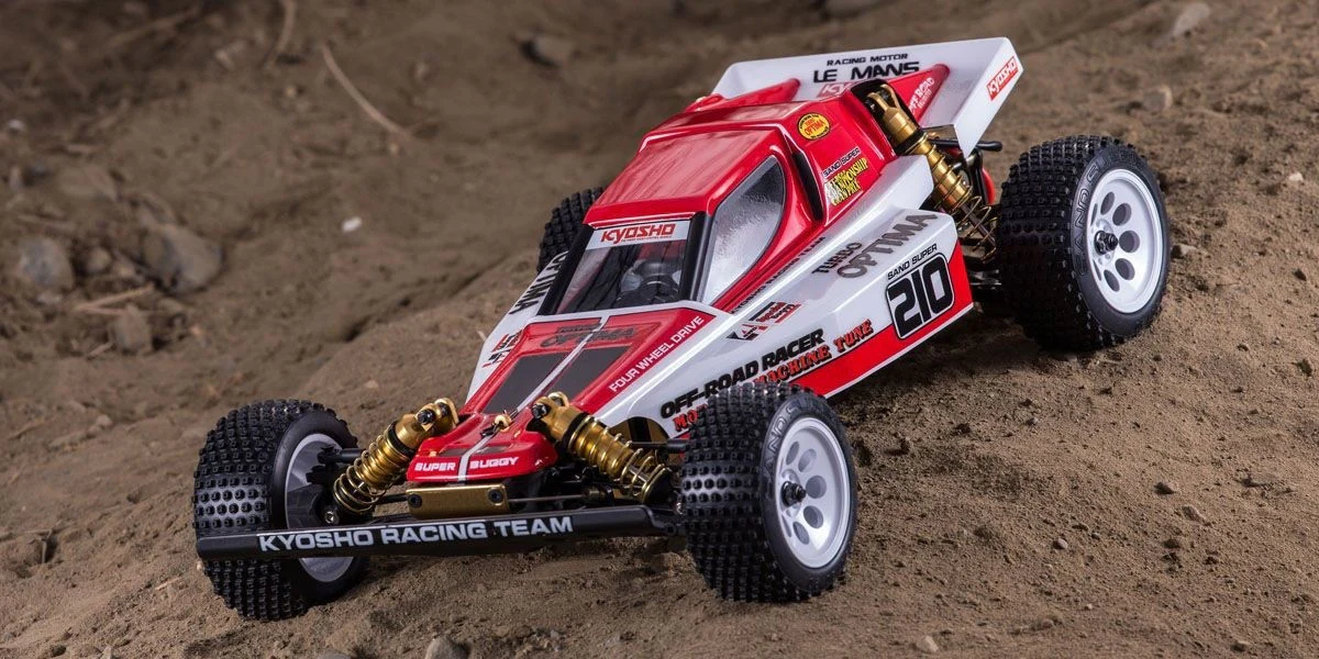 Kyosho Buggy Turbo Optima Legendary Series 4wd KIT 30619 - Image 12