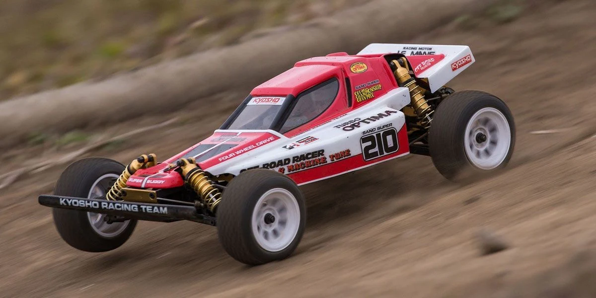 Kyosho Buggy Turbo Optima Legendary Series 4wd KIT 30619 - Image 14
