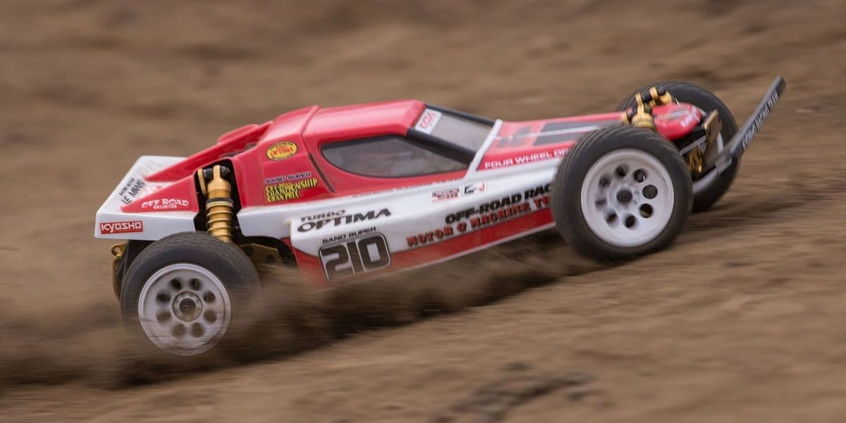 Kyosho Buggy Turbo Optima Legendary Series 4wd KIT 30619 - Image 15