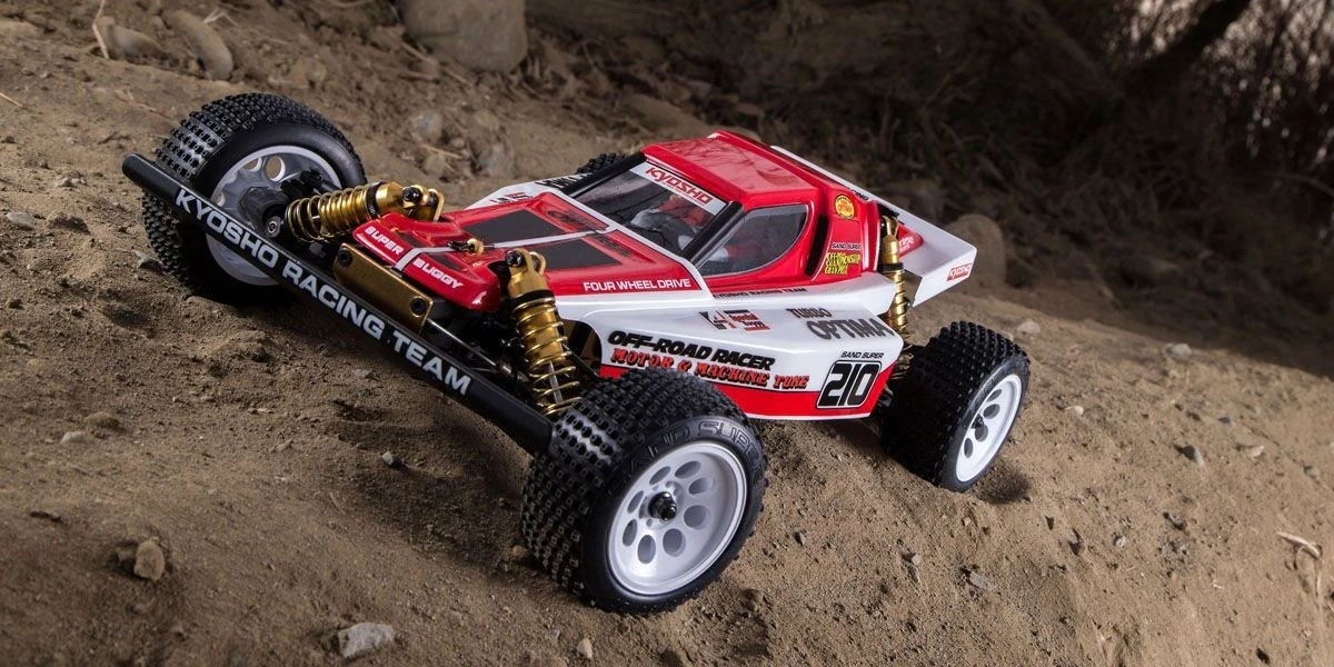 Kyosho Buggy Turbo Optima Legendary Series 4wd KIT 30619 - Image 17