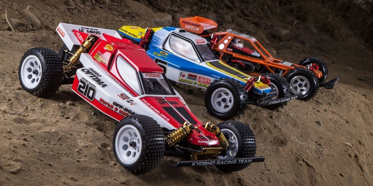 Kyosho Buggy Turbo Optima Legendary Series 4wd KIT 30619 - Image 18