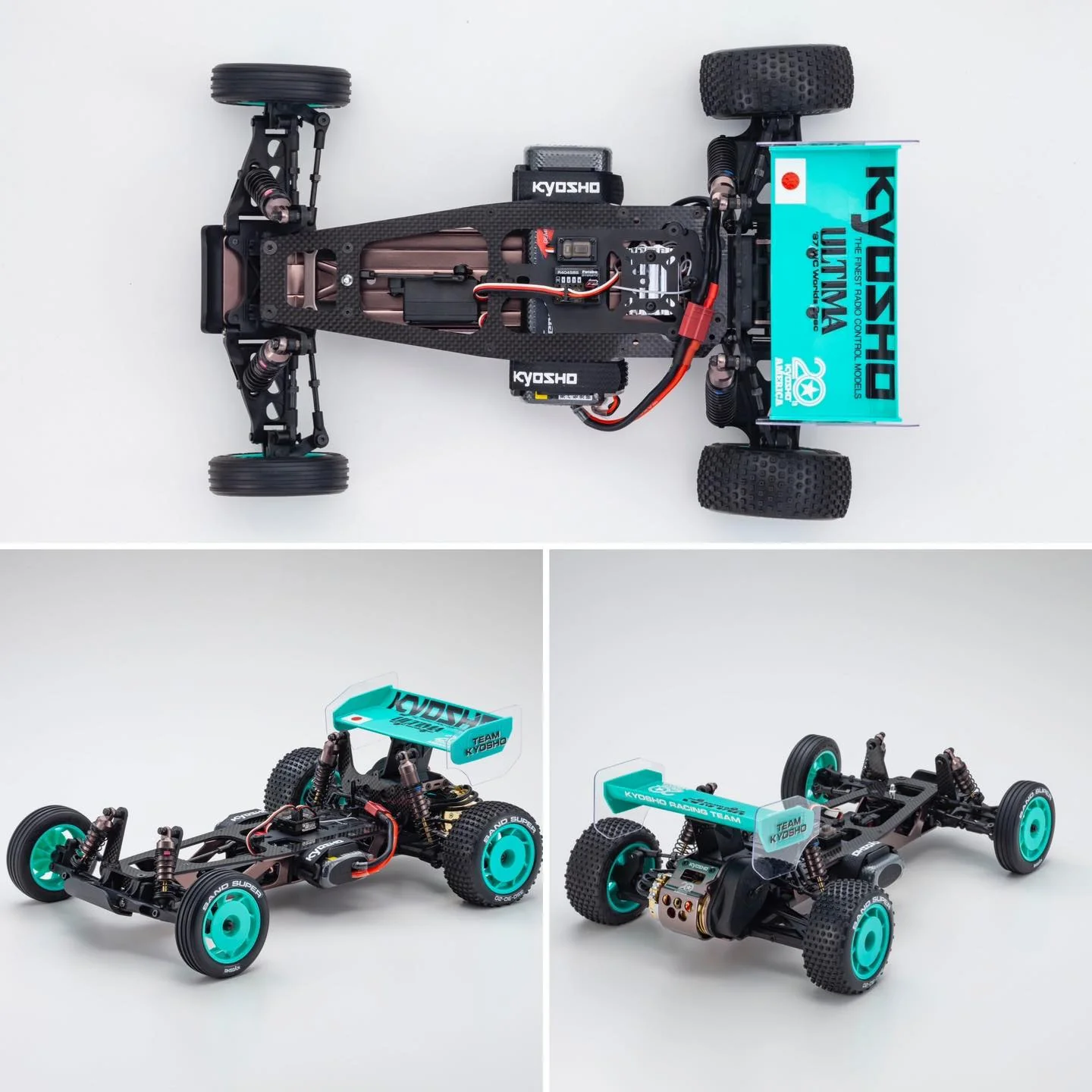 Kyosho Buggy Ultima 1987 Worlds Spec 20Th Anniversary 2wd KIT 30645B - Image 2