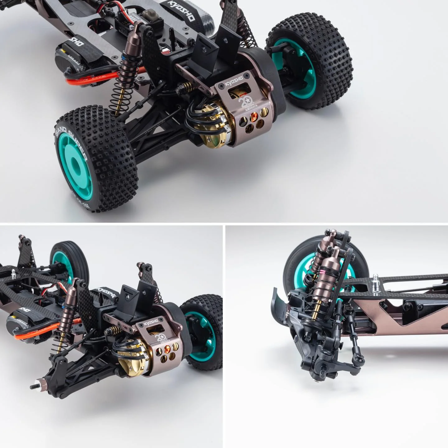 Kyosho Buggy Ultima 1987 Worlds Spec 20Th Anniversary 2wd KIT 30645B - Image 6