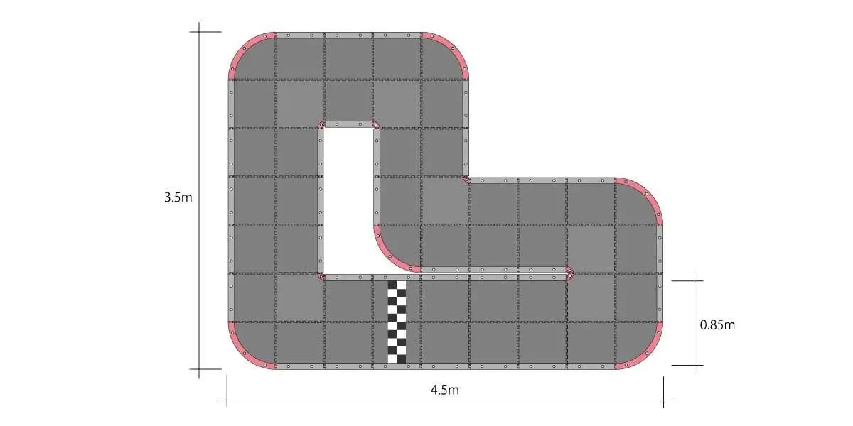 Kyosho Circuit Mini-Z Grand Prix 50 Urethane (48pcs) 87053B - Image 2