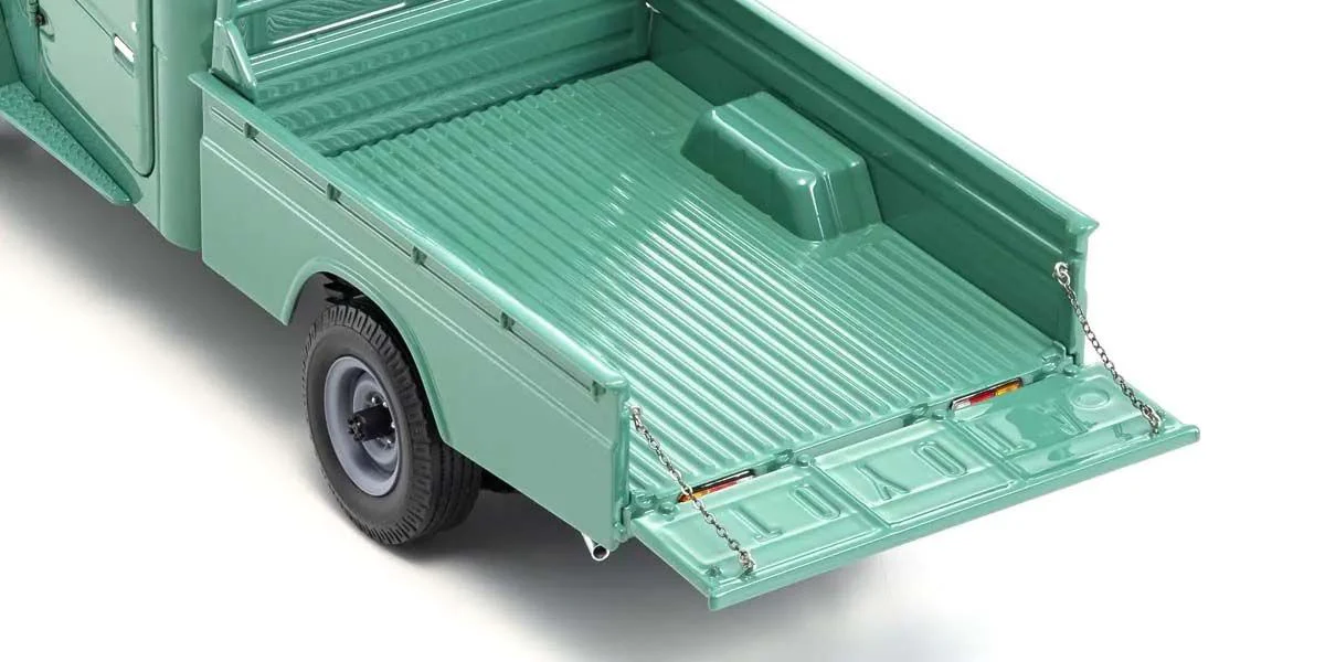 Kyosho Diecast Toyota Land Cruiser 40 Pick Up 1980 Fashion Green 1/18 KS08958FG - Image 5