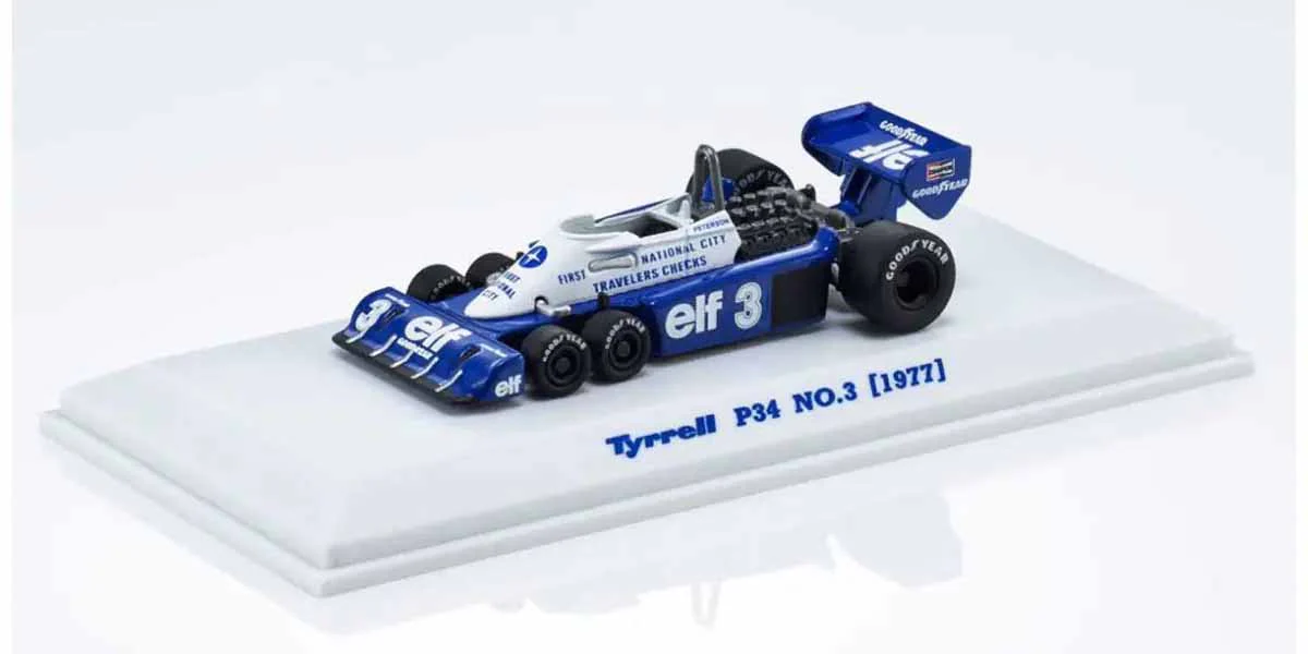 Kyosho Diecast Tyrrell P34 1977 No3 1/64 KS07038B3 - Image 3