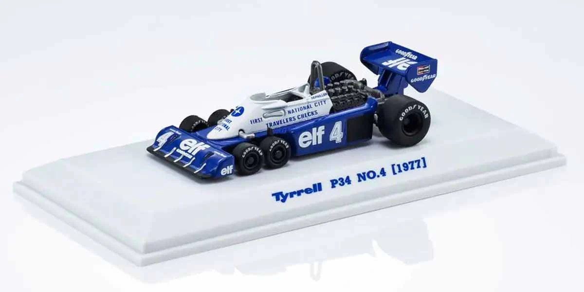 Kyosho Diecast Tyrrell P34 1977 No4 1/64 KS07038B4 - Image 3