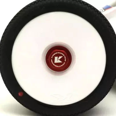 Kyosho Écrous de roue Rouge (x4) MP11 IFW649R - Image 3