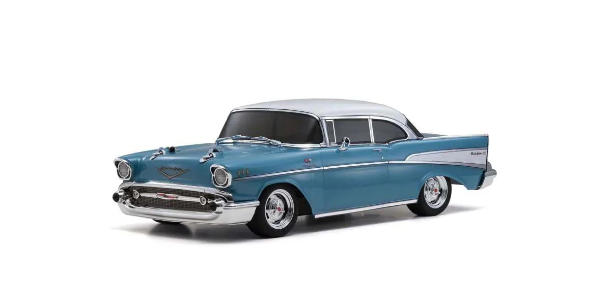 Kyosho Fazer MK2 Readyset Chevy Bel Air Coupe 1957 Turquoise 34433T1B - Image 2