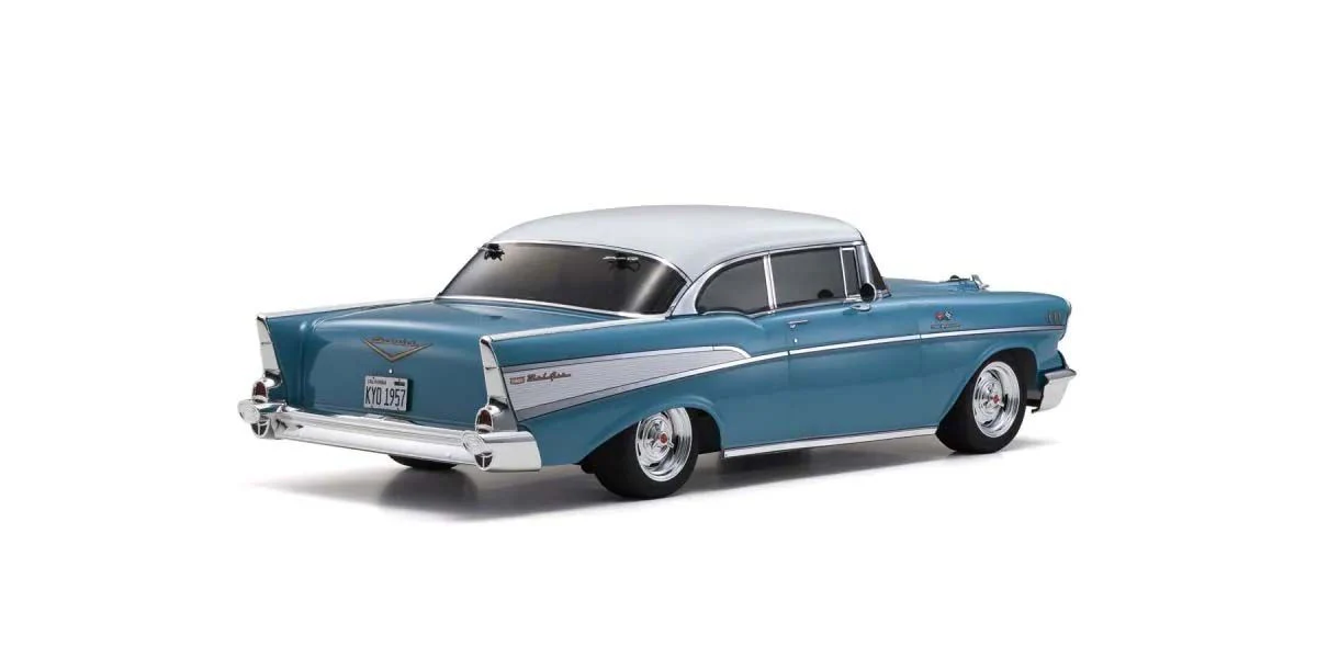 Kyosho Fazer MK2 Readyset Chevy Bel Air Coupe 1957 Turquoise 34433T1B - Image 3