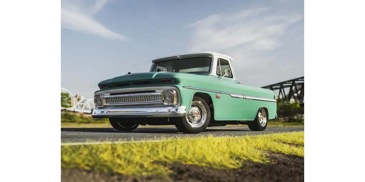 Kyosho Fazer MK2 Readyset Chevy C10 Fleetside Pickup 1966 34435T1B - Image 9