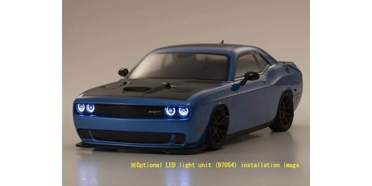 Kyosho Fazer MK2 Readyset Dodge Challenger SRT 2015 Bleu RTR 34415T2C - Image 10