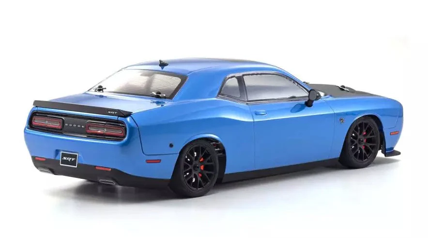 Kyosho Fazer MK2 Readyset Dodge Challenger SRT 2015 Bleu RTR 34415T2C - Image 2