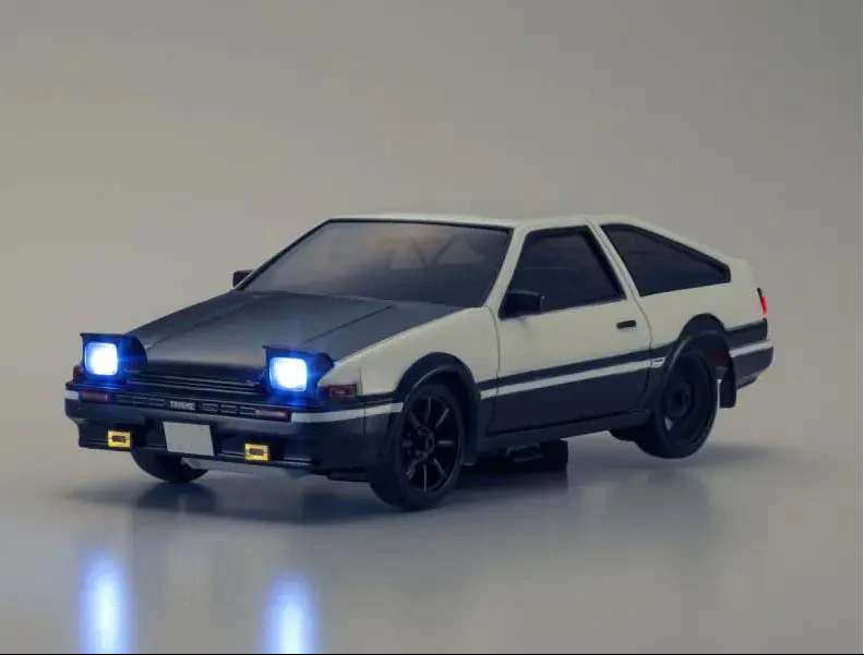 Kyosho First Mini-Z RWD Initial-D Toyota Sprinter Trueno AE86 RTR 66617A - Image 4