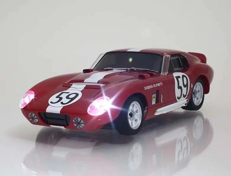 Kyosho First Mini-Z RWD Shelby Cobra Daytona No.59 Rouge 66611A - Image 5