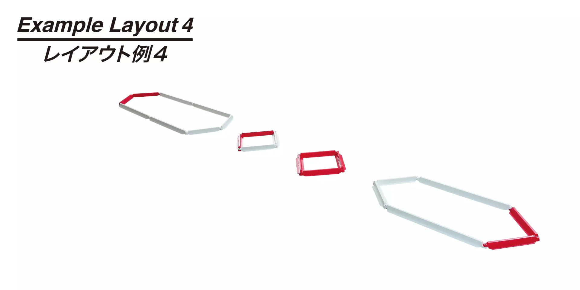 Kyosho Kit Bordure de Circuit Mini-Z et Drift 1/10 (27Pcs) 87131B - Image 6