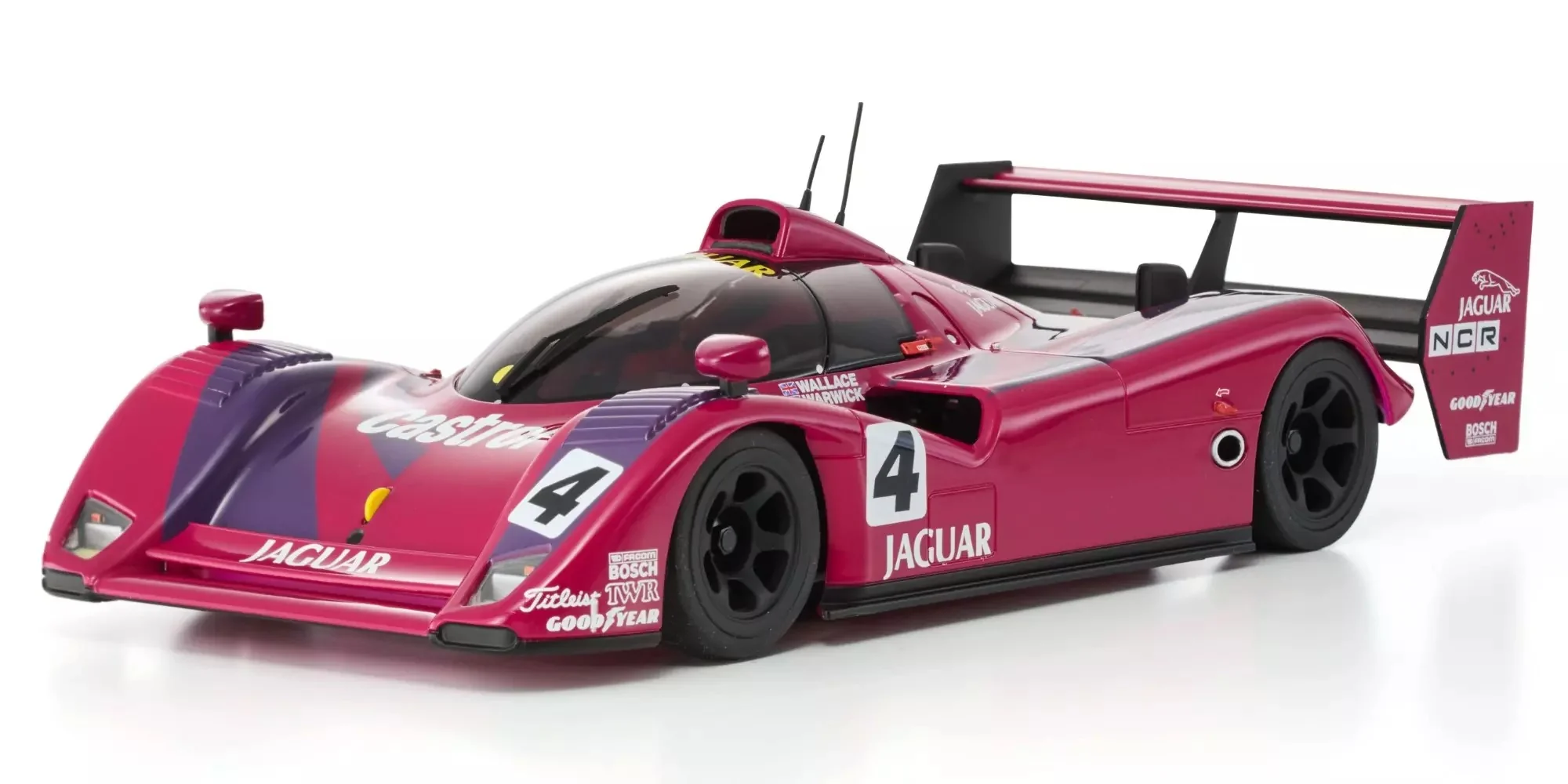 Kyosho Mini-Z RWD MR04 Jaguar XJR-14 LM 1991 No.4 + KT531P RTR 32369LE - Image 4